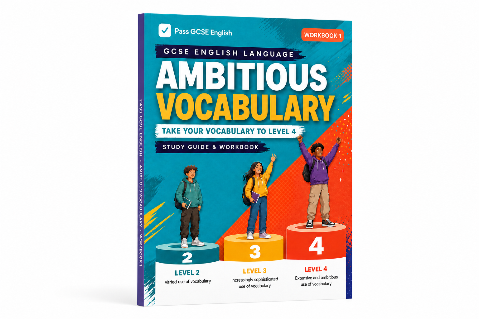 Ambitious Vocabulary for Level 4 Workbook 1 — front cover