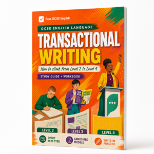 Transactional Writing A4 workbook product view