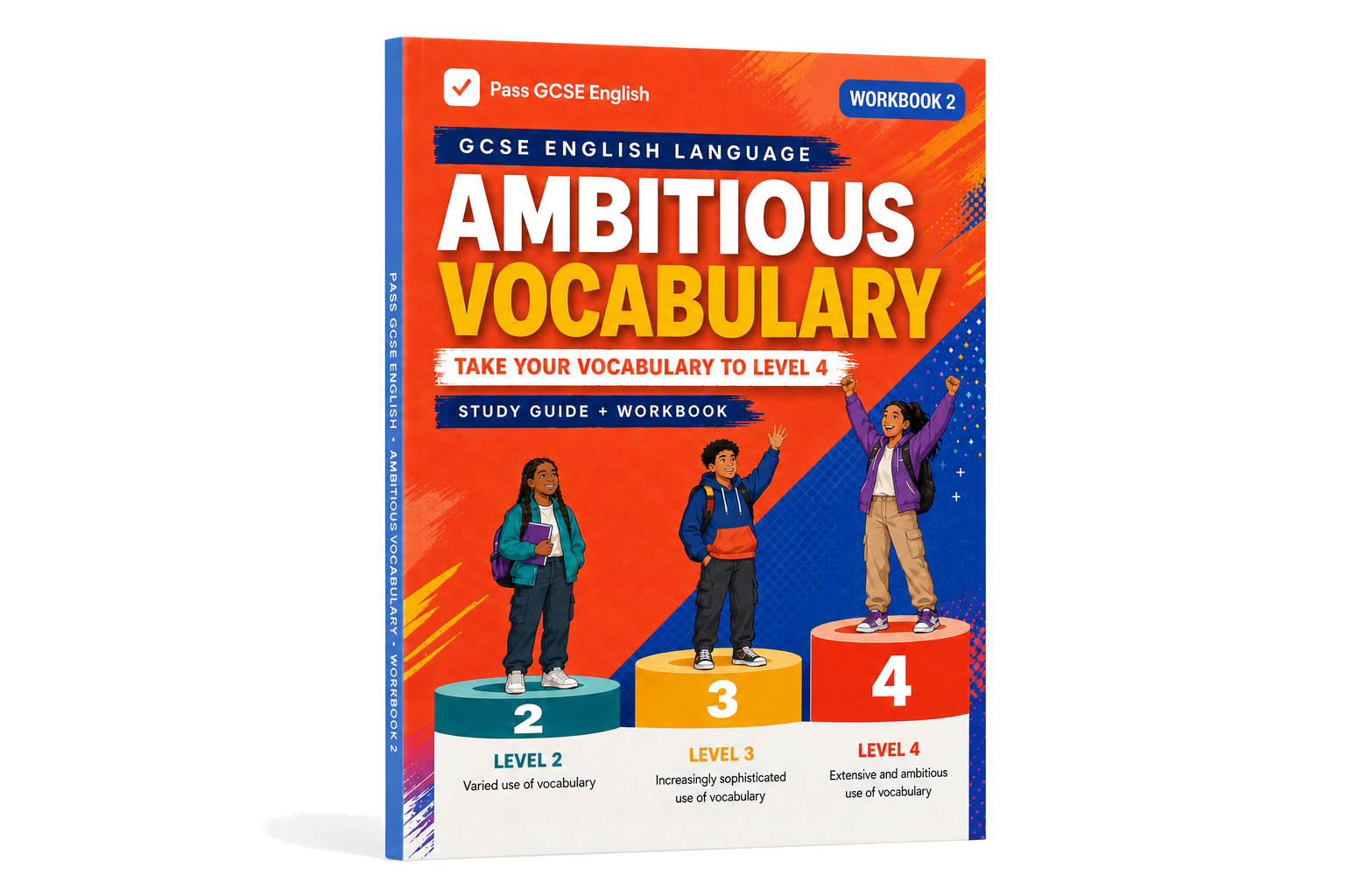 Ambitious Vocabulary for Level 4 Workbook 2 — front cover