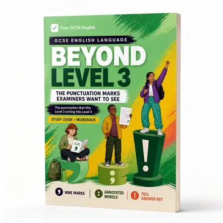 Beyond Level 3: Punctuation A4 workbook product view