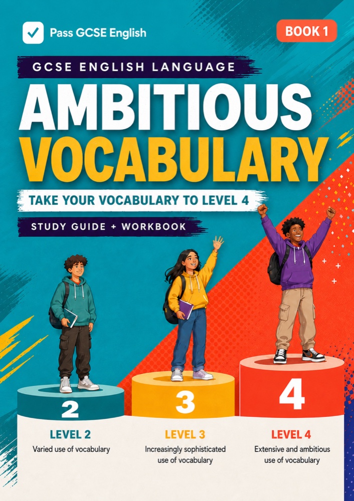 Ambitious Vocabulary Book 1 workbook cover
