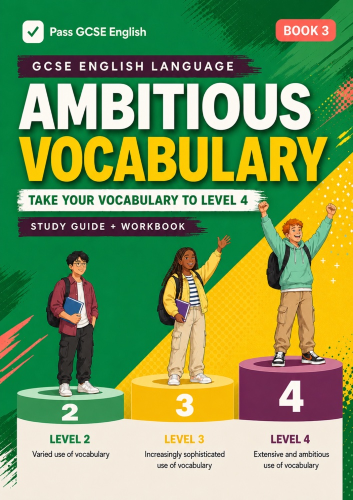 Ambitious Vocabulary Book 3 workbook cover